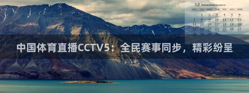 中国体育直播CCTV5：全民赛事同步，精彩纷呈